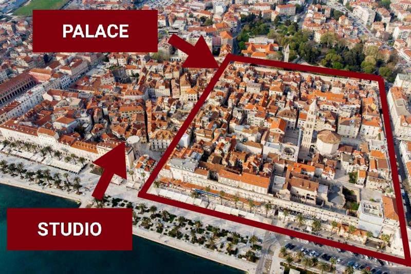Appartement Old Town Tower Split Extérieur photo